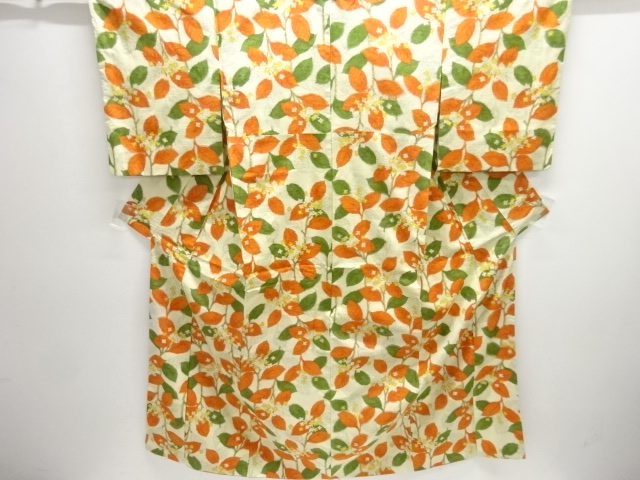 JAPANESE KIMOMO / TOKAMACHI TSUMUGI / WOVEN FLOWER 